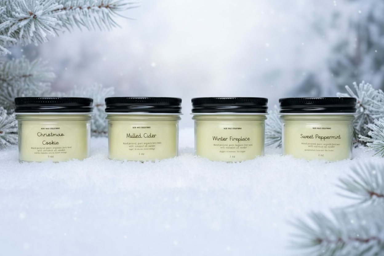 Beeswax Candle Seasonal Set - Winter
