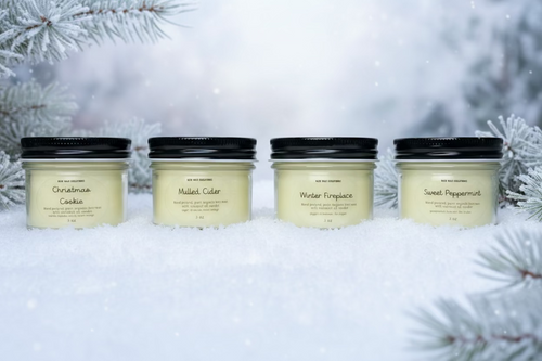 Beeswax Candle Seasonal Set - Winter