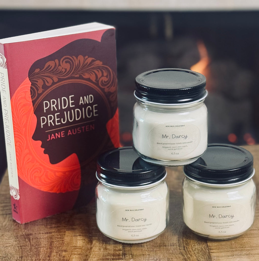Mr. Darcy Candle