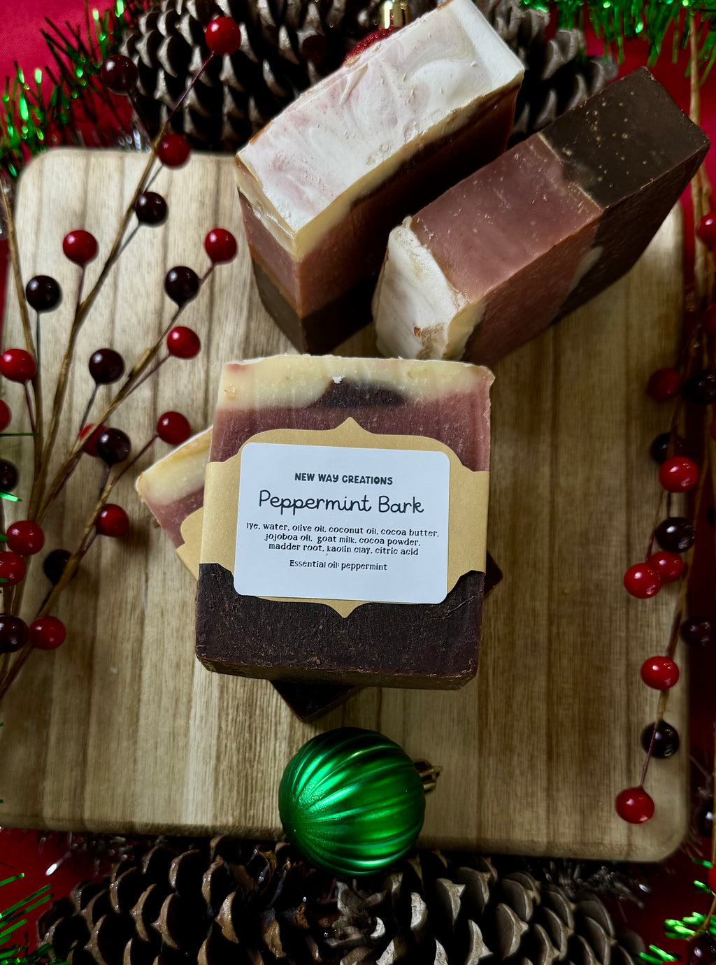 Peppermint Bark Soap