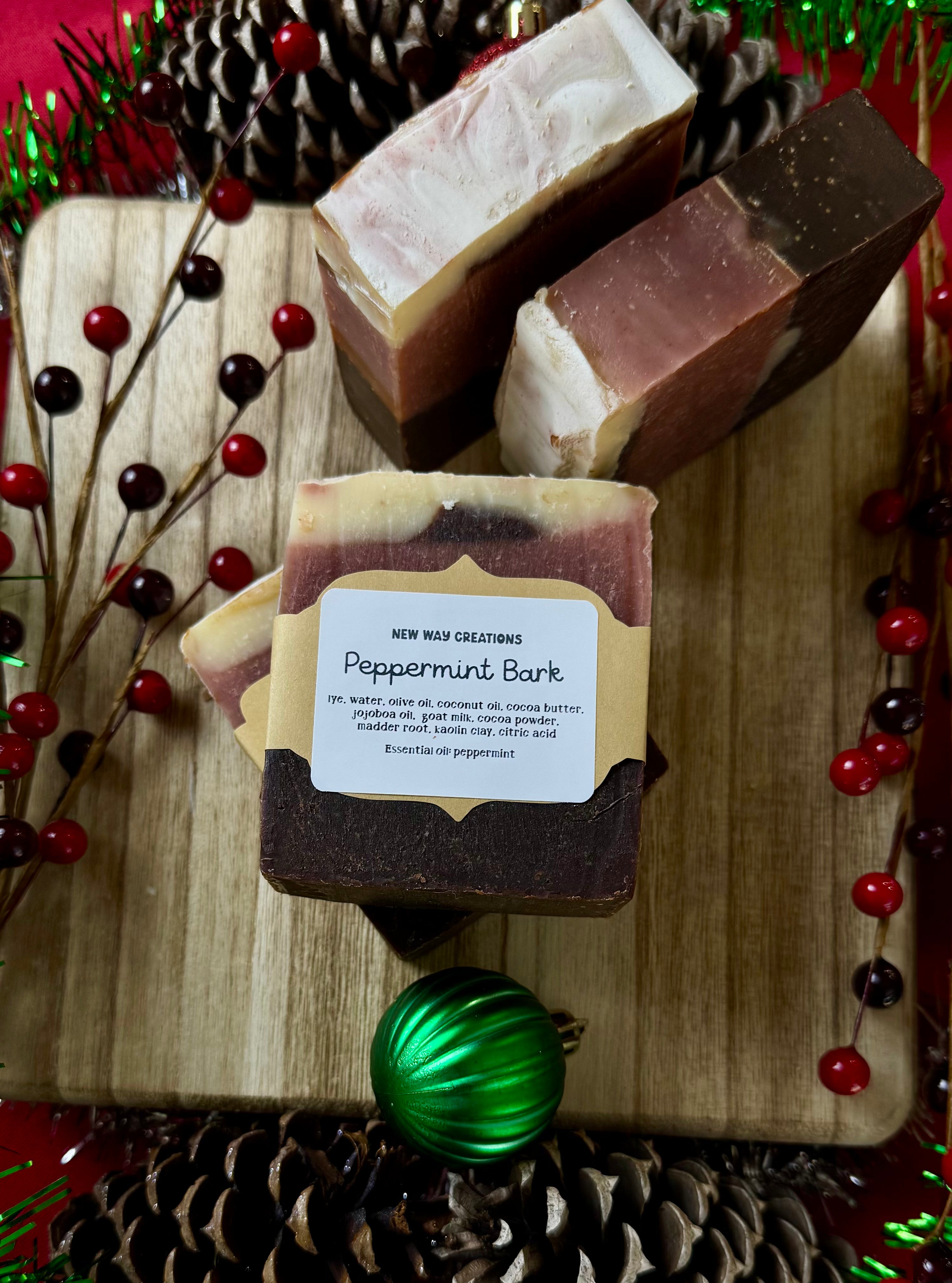 Peppermint Bark Soap