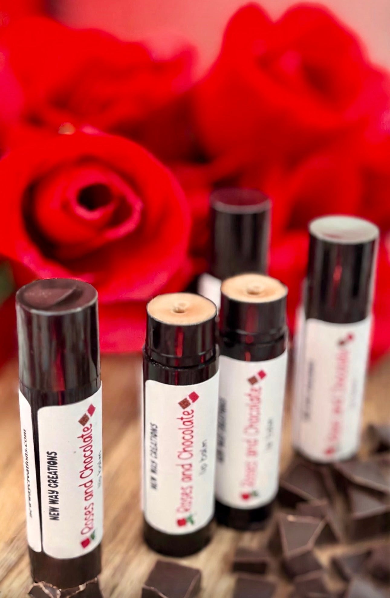 Roses and Chocolate Lip Balm