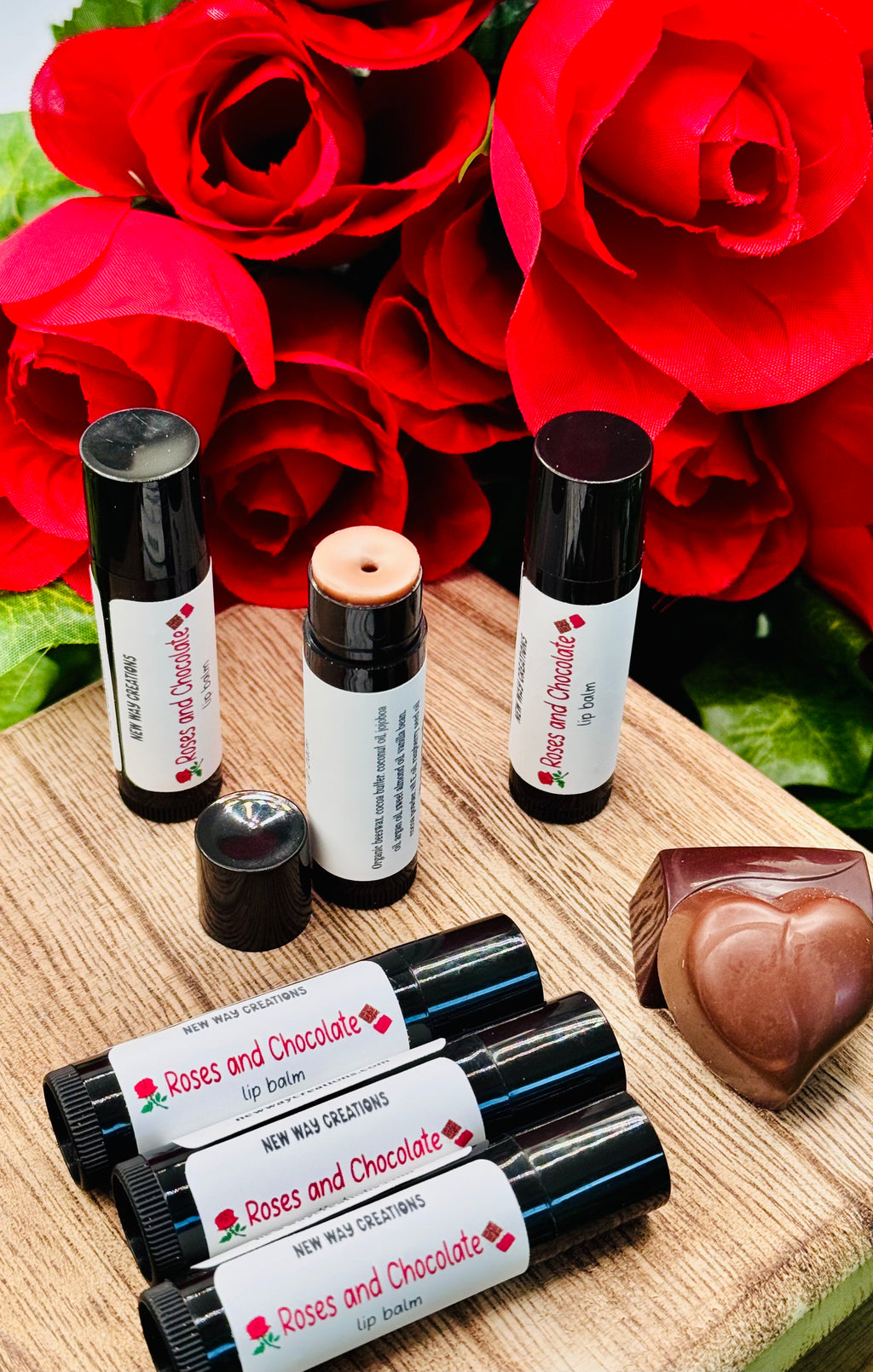 Roses and Chocolate Lip Balm
