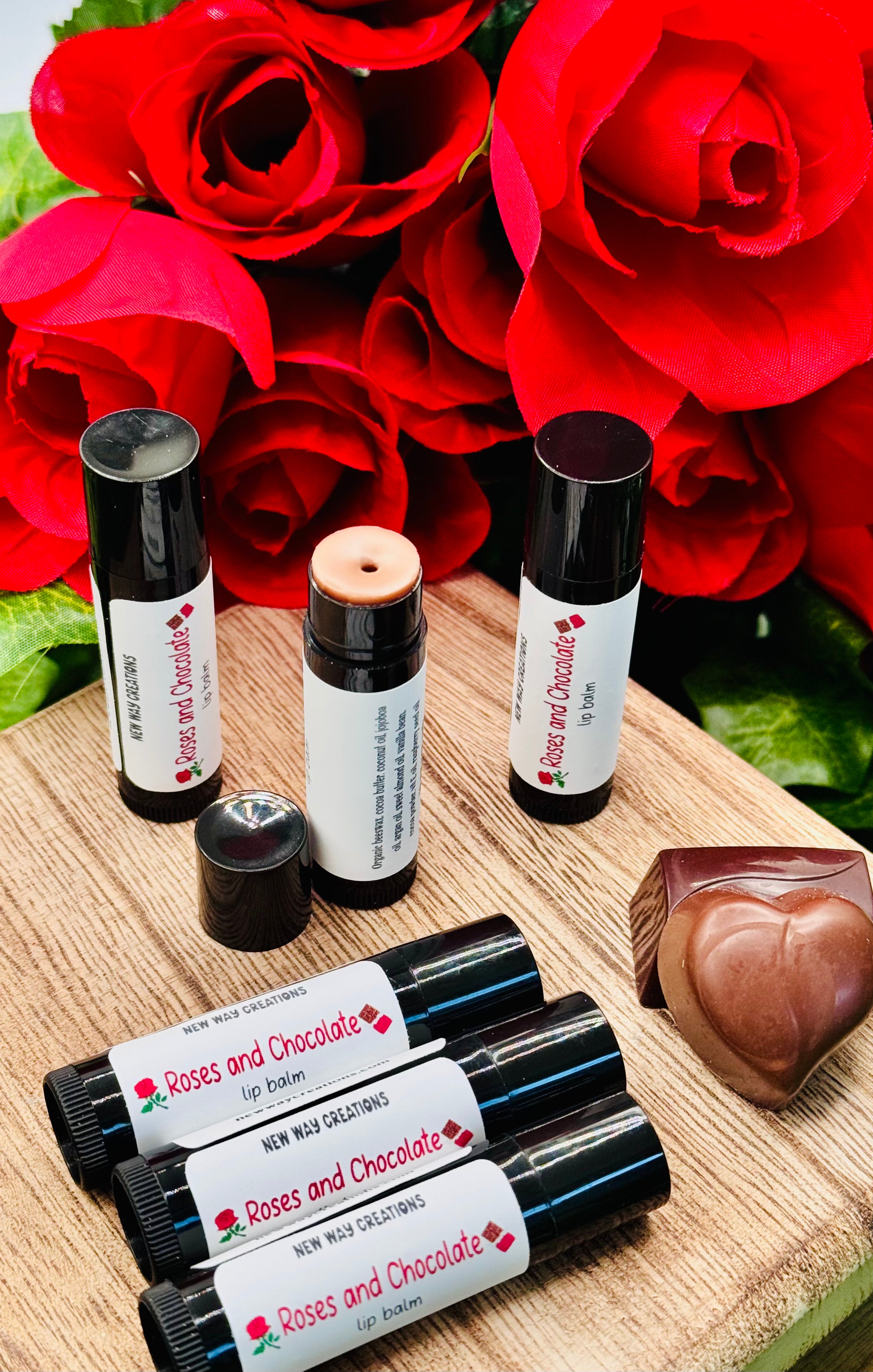 Roses and Chocolate Lip Balm